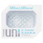 Tenga Uni Diamond Sleeve Masturbator For Intense Play Strokers - Cup|Egg